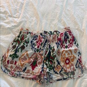 Zara Colorful Patterned Women's Shorts